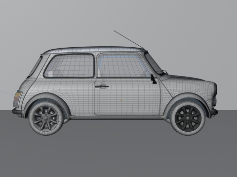 Mini coop S Modello 3D