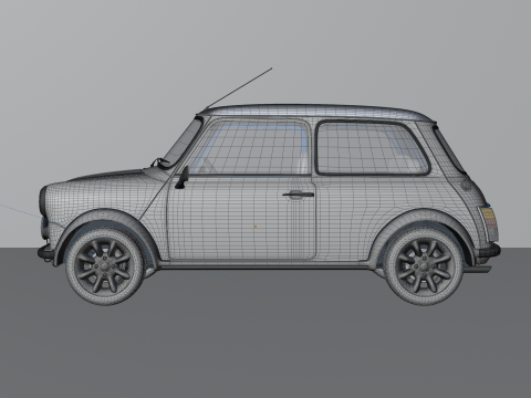 Mini coop S Modello 3D