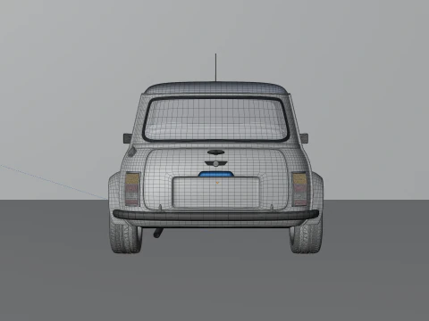 Mini coop S 3D Model