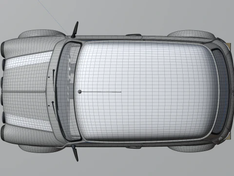 Mini coop S 3D Model