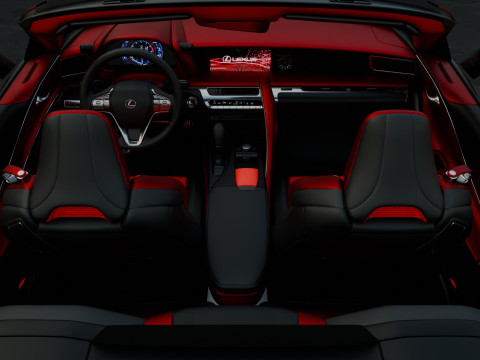 Lexus LC 500 High Detail із повністю деталізованим зовнішнім інтер’єром 3D Модель