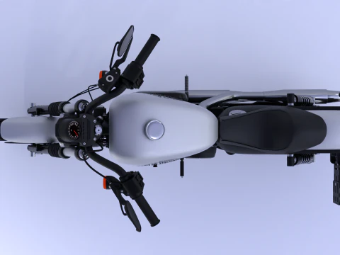 Harley Davidson Iron 883 High-Detail 3D Model