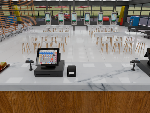 McDonalds Restaurant 3D Model