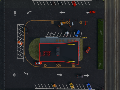 McDonalds Restaurant 3D Model