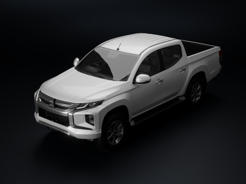 Пікап Mitsubishi L200 3D Модель