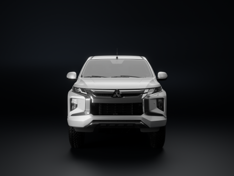 Camioncino Mitsubishi L200 Modello 3D