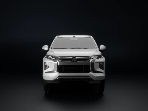 Mitsubishi L200 Pickup Truck 3D Model