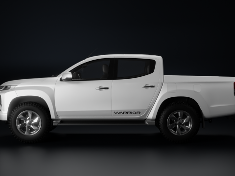 Camioncino Mitsubishi L200 Modello 3D