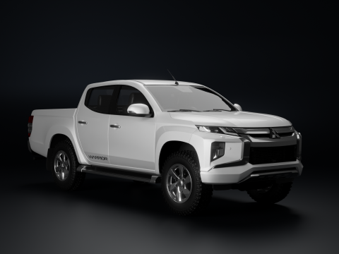 Camioncino Mitsubishi L200 Modello 3D