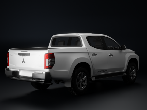 Camioncino Mitsubishi L200 Modello 3D