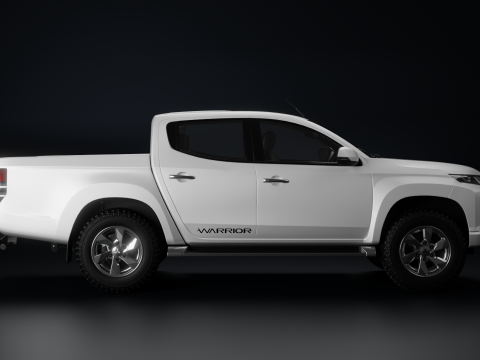 Camioncino Mitsubishi L200 Modello 3D