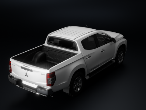 Camioncino Mitsubishi L200 Modello 3D
