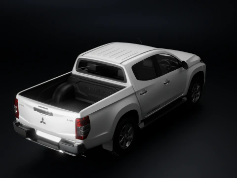 Mitsubishi L200 Pickup Truck 3D Model