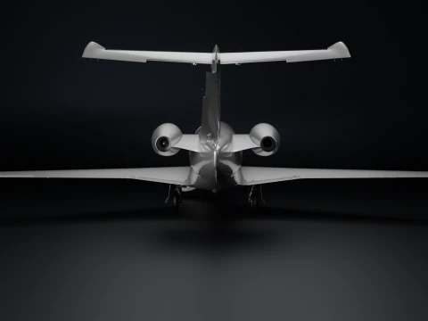 Embraer Phenom 300 Fully Detailed Interior Exterior 3D Model