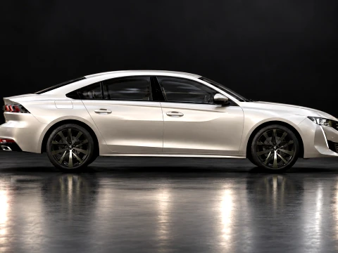 Peugeot 508 GT Highly Detailed 3D Car Model 3D Model