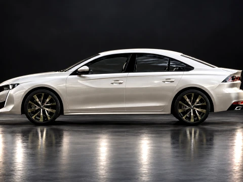Peugeot 508 GT Highly Detailed 3D Car Model 3D Model