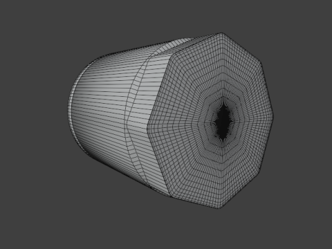 Oil Filter Model 3D