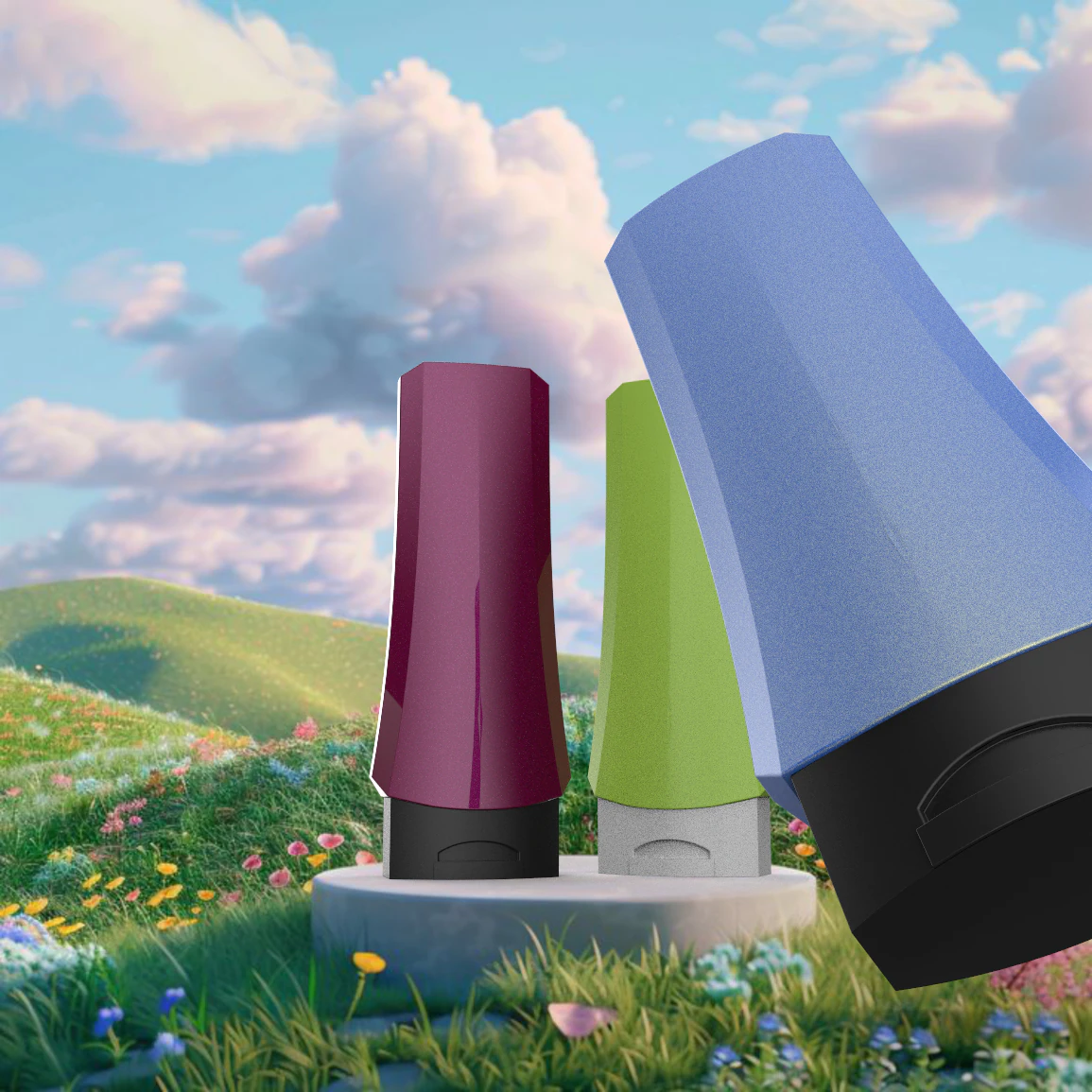 Bottle of Conditioner 3D Model .c4d .max .obj .3ds .fbx .stl .blend 