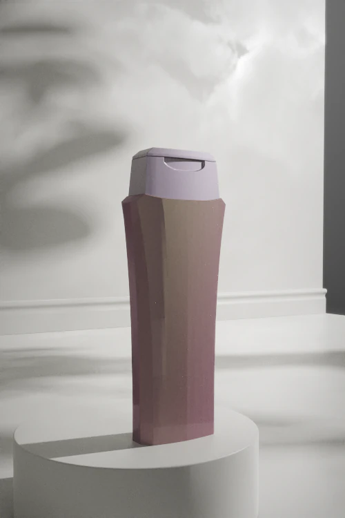 Bottle of Shampoo 3D Model .c4d .max .obj .3ds .fbx .stl .blend 