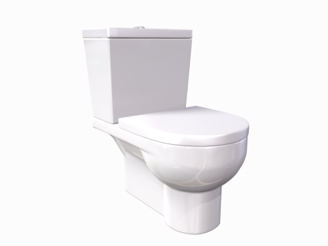 Toilet Cersanit CITY601 3D Model