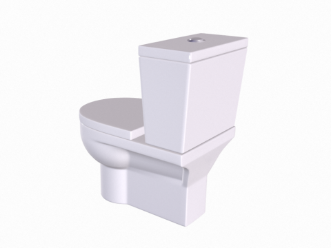 Tuvalet Cersanit CITY601 3D Model