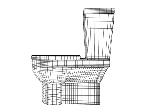 Tuvalet Cersanit CITY601 3D Model