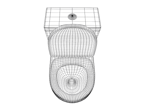 Tuvalet Cersanit CITY601 3D Model