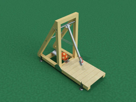Mechanical Foot equipment of football clubs 3D Model