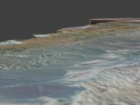 Chile Map Model 3D