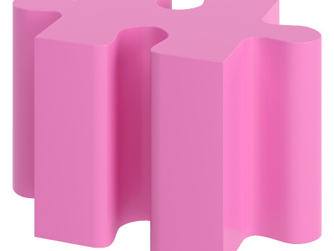 Sixinch Puzzle Series Pouf 3D Model
