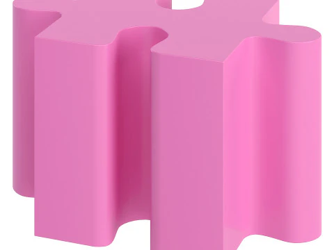 Sixinch Puzzle Series Pouf 3D Model