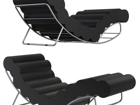 Wiggleworm Lounge by Sixinch 3D Model