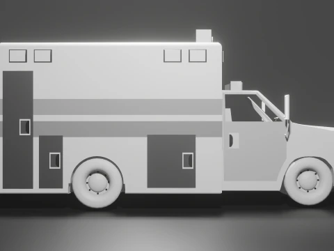 Base ambulance 3D Model