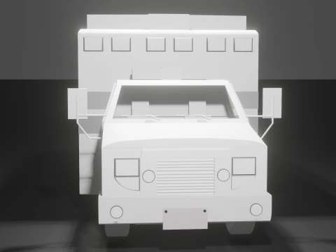 Base ambulance 3D Model