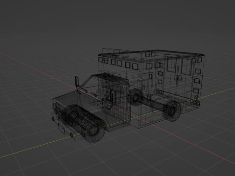 Base ambulance 3D Model