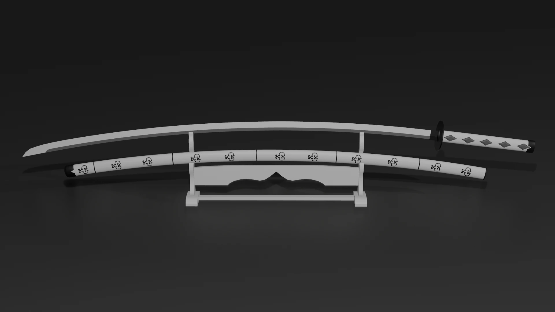 Base KatanaBainha Modelo 3D .c4d .max .obj .3ds .fbx .stl .blend 