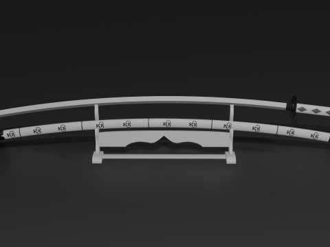 Base KatanaScabbardstand Model 3D