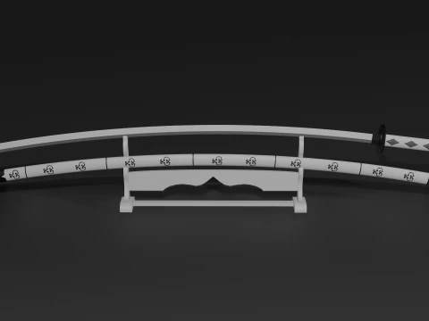 Basis KatanaScabbardstand 3D Model