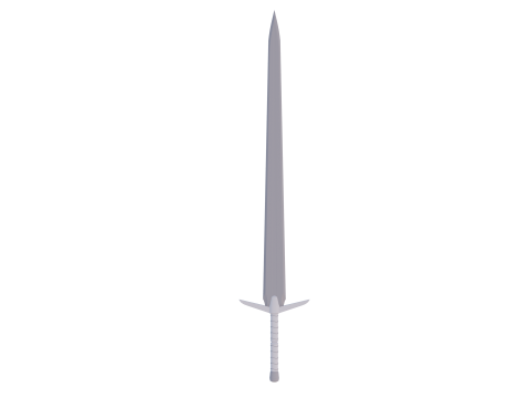 Base long sword Modelo 3D