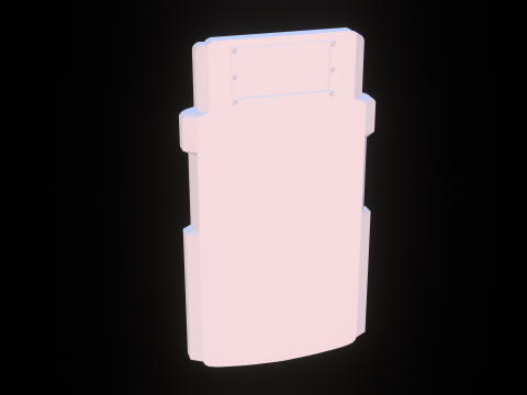 Base Riot Shield Model 3D