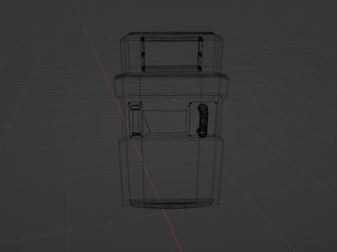 Base Riot Shield 3D Model