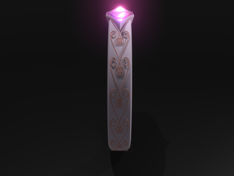 Koseki Bijou Inspired Ring Modelo 3D