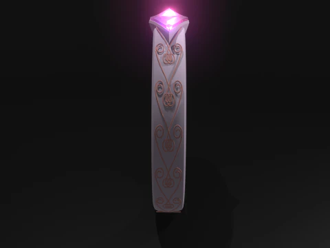 Koseki Bijou Inspired Ring 3D Model