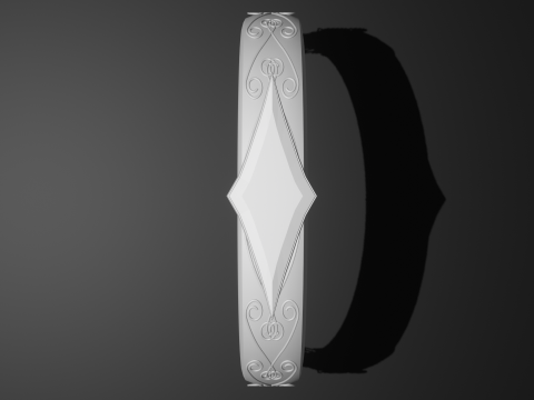 Base Koseki bijou inspired ring Modelo 3D