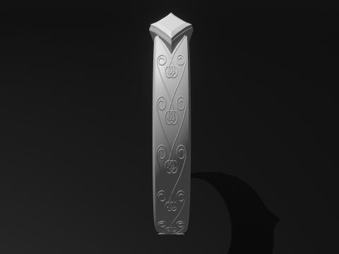 Base Koseki bijou inspired ring Modelo 3D