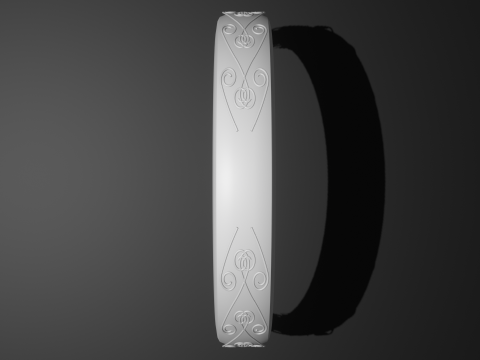 Base Koseki bijou inspired ring Modelo 3D