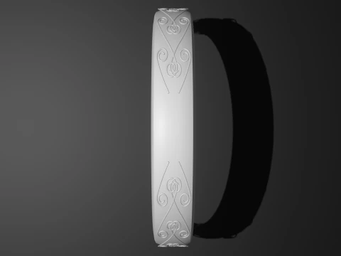 Base Koseki bijou inspired ring 3D Model