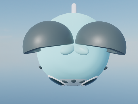 Chattino raora panthera mascot Model 3D