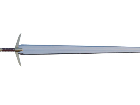 Meideval Long Sword 3D Model