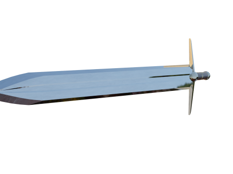 Meideval Long Sword 3D 模型